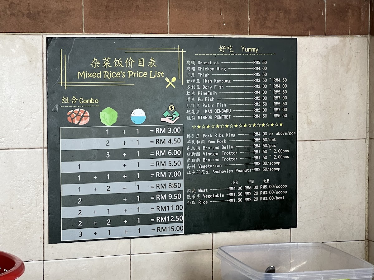 Menu S Double One Restaurant-1