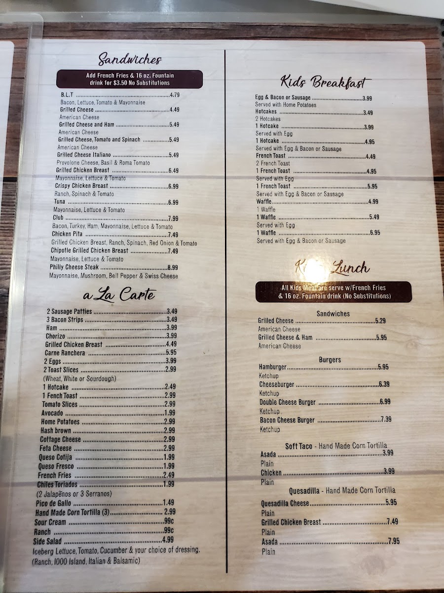 Menu S & J Gran Cafe-4