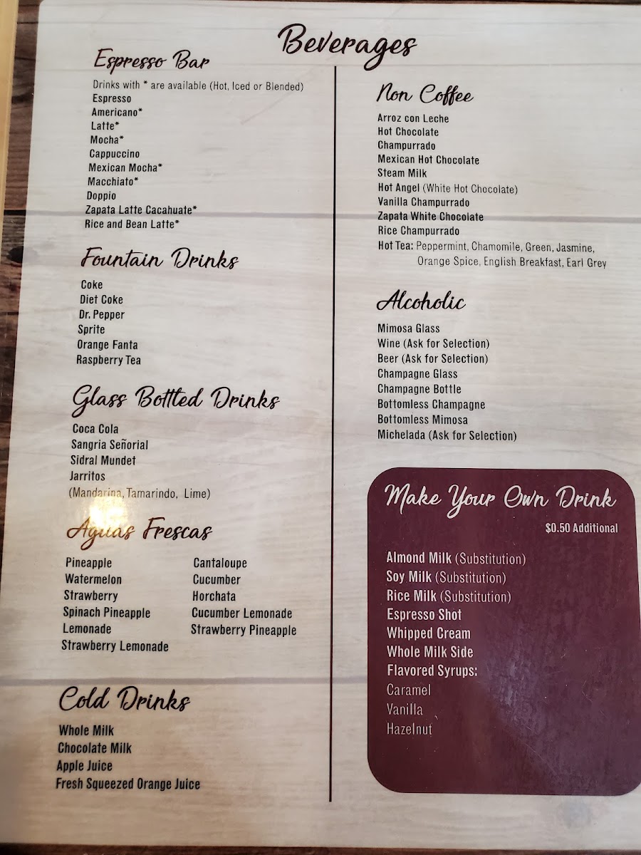 Menu S & J Gran Cafe-7