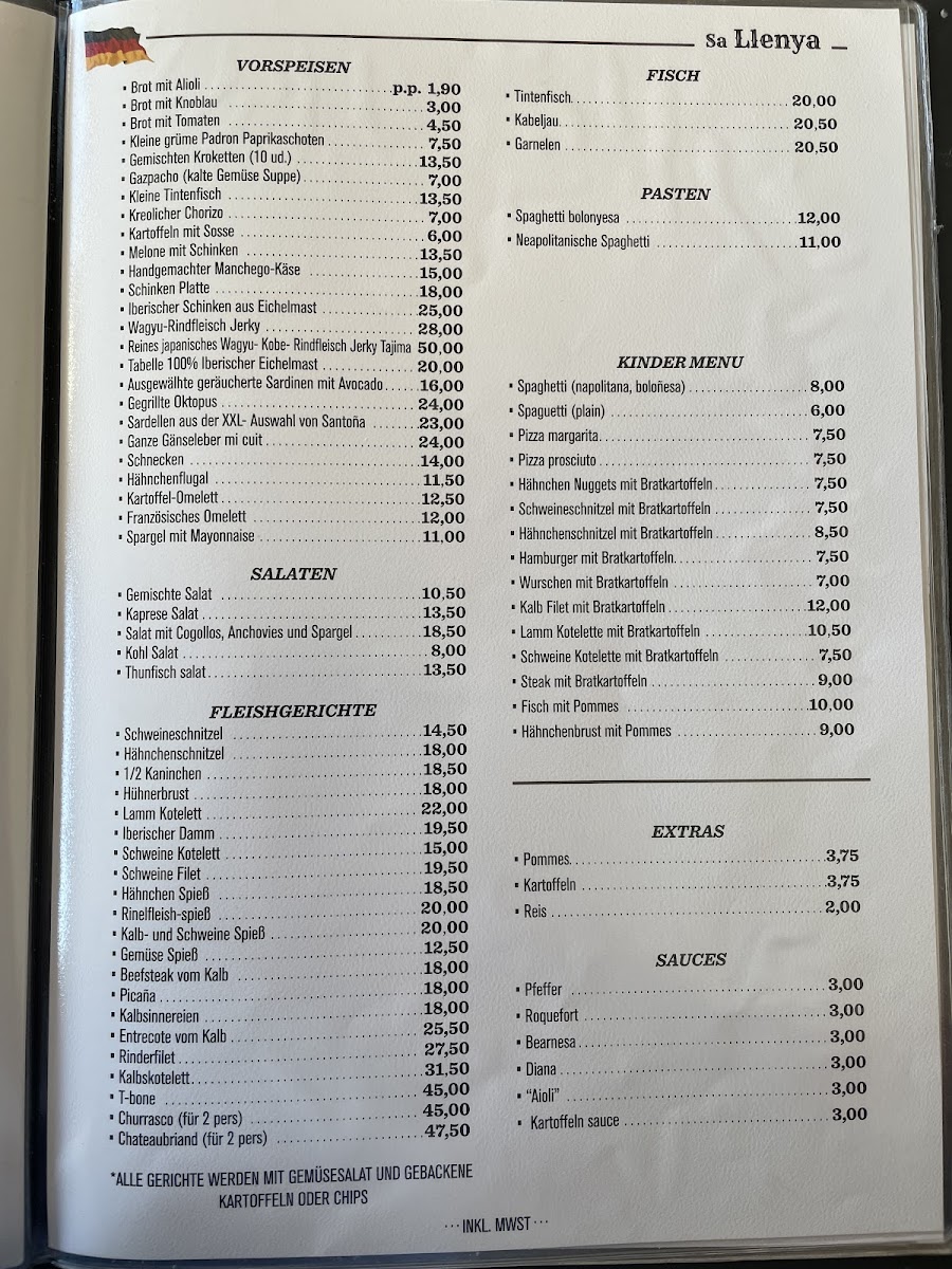 Menu Sa Llenya-2
