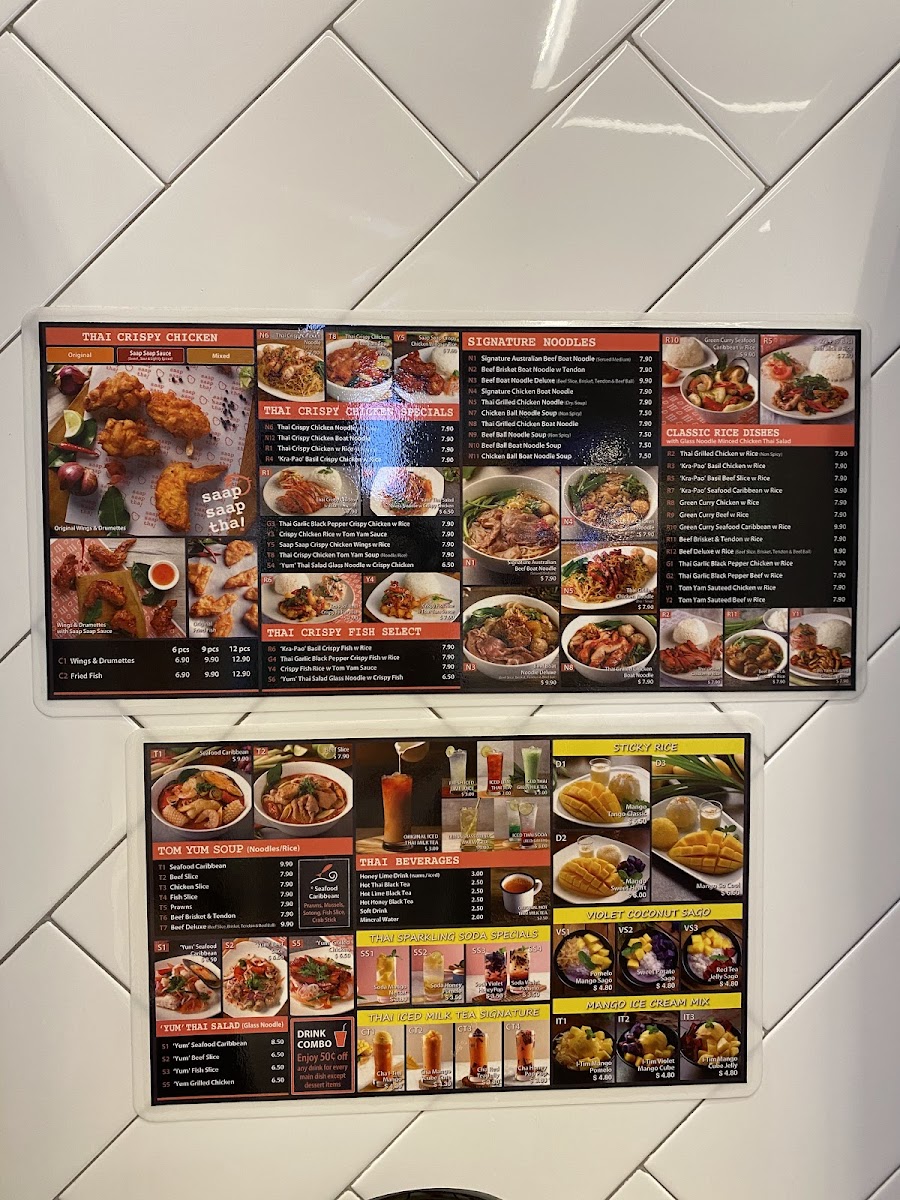 Menu Saap Saap Thai-10