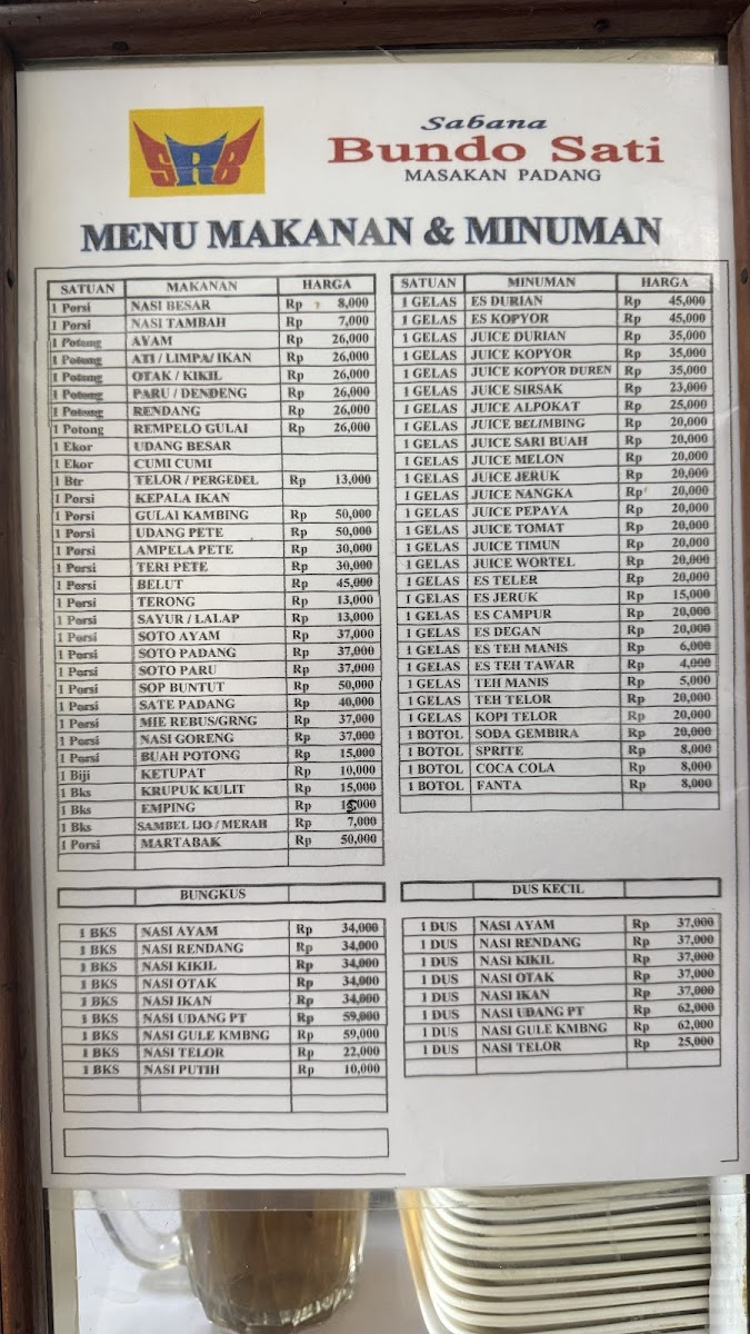 Menu Sabana Bundo Sati Masakan Padang-2