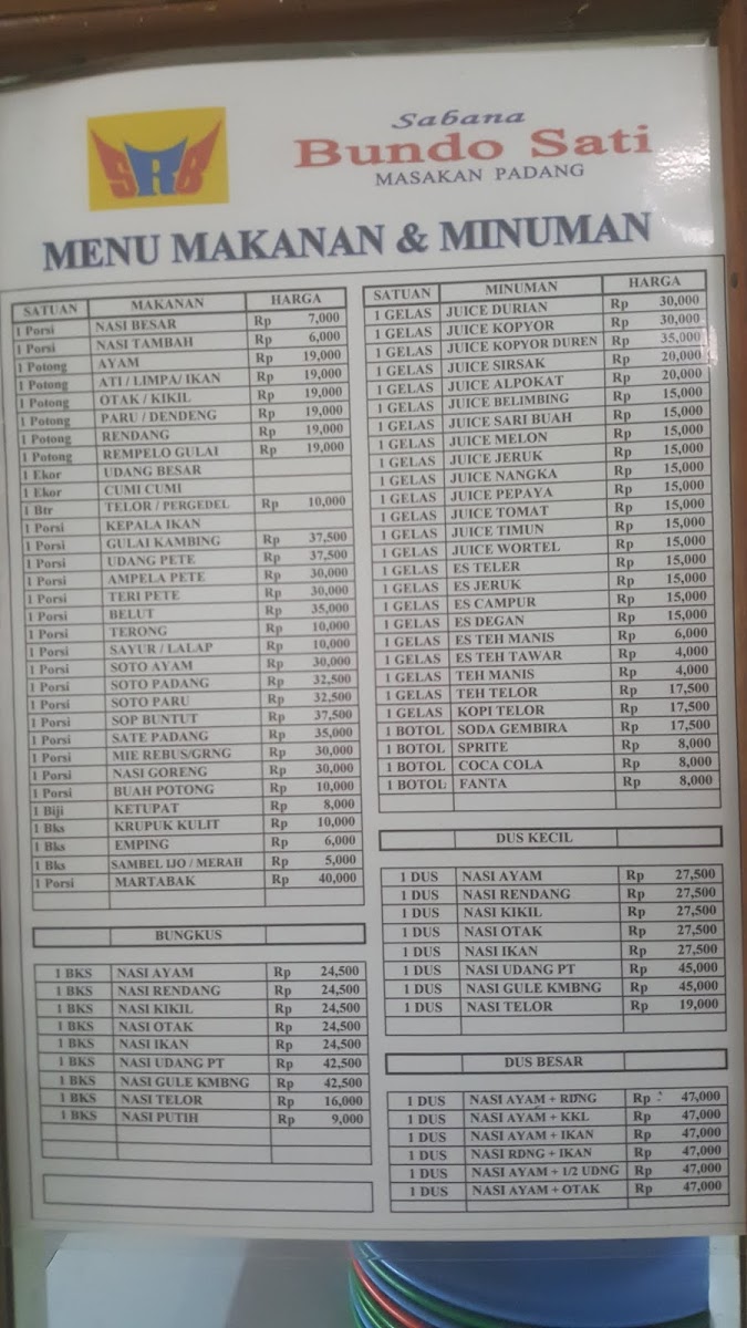 Menu Sabana Bundo Sati Masakan Padang-6
