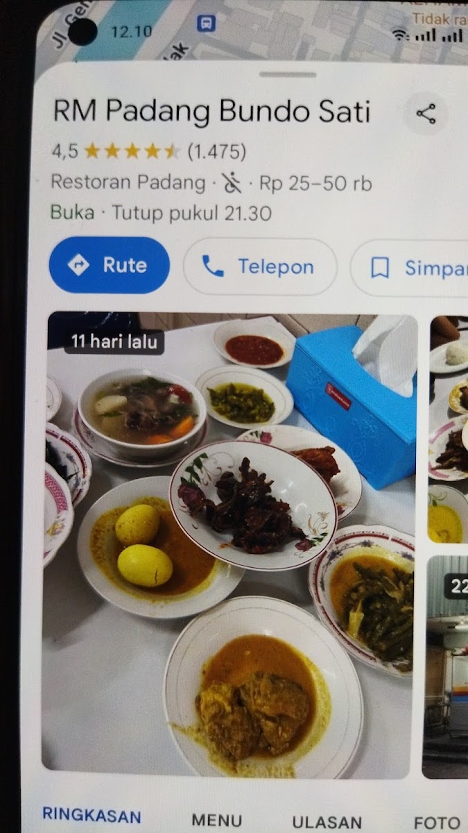Menu Sabana Bundo Sati Masakan Padang-9