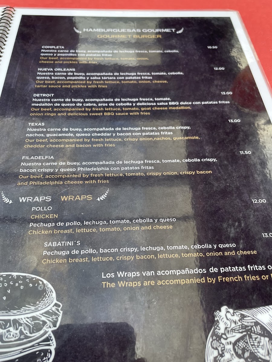 Menu Sabatini's-8