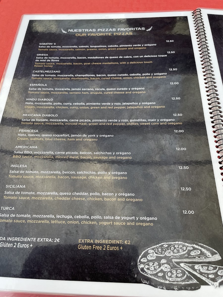 Menu Sabatini's-9