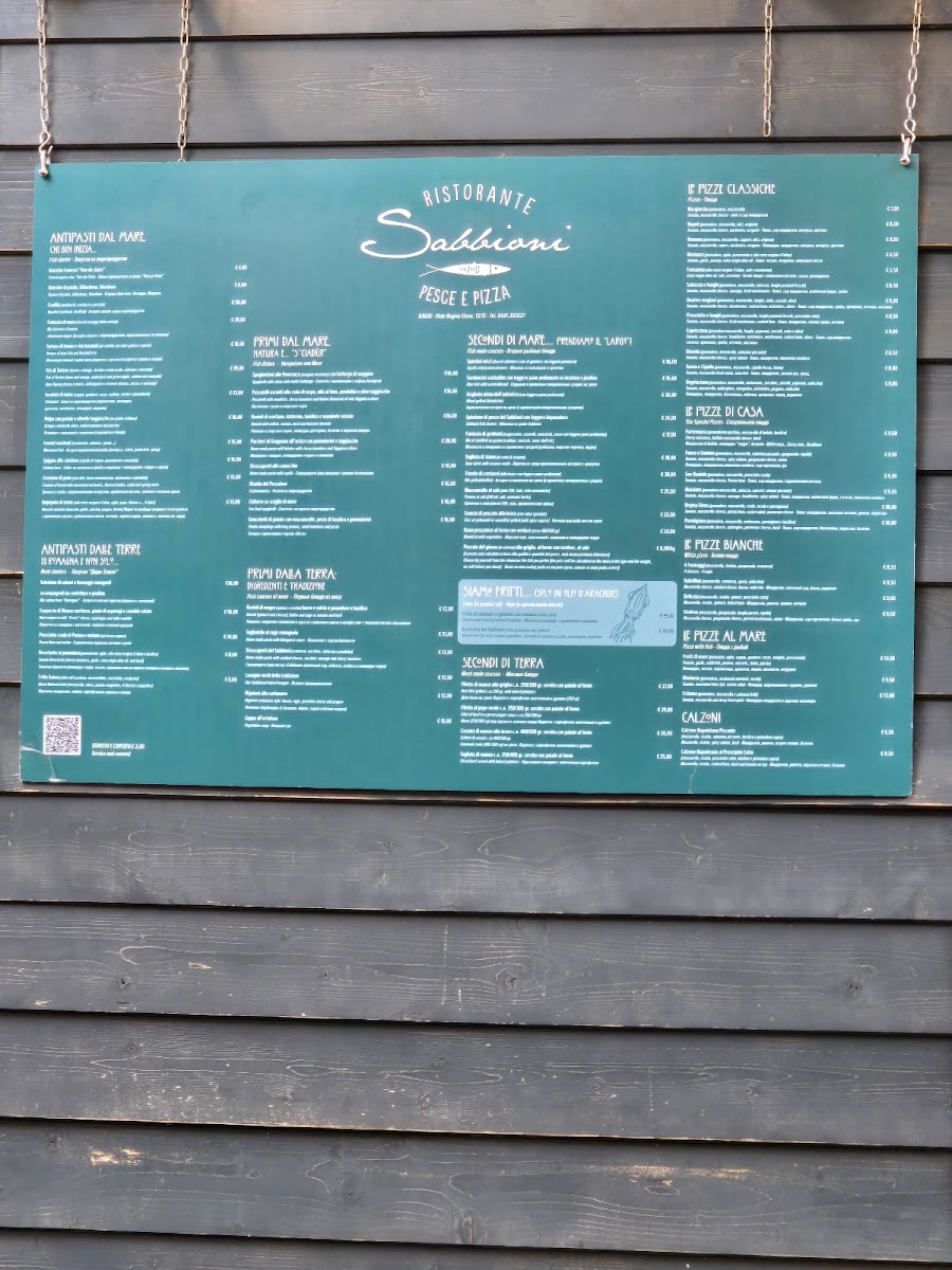Menu Sabbioni Pizza & Restaurant-9