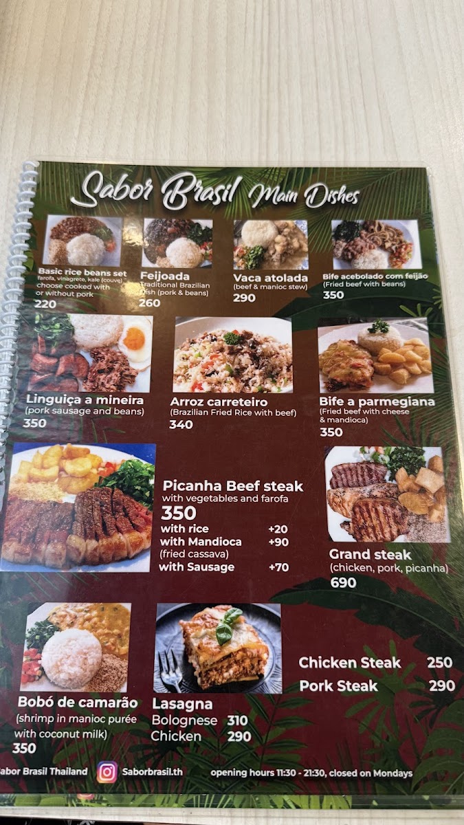 Menu Sabor Brasil Bar & Restaurant-6