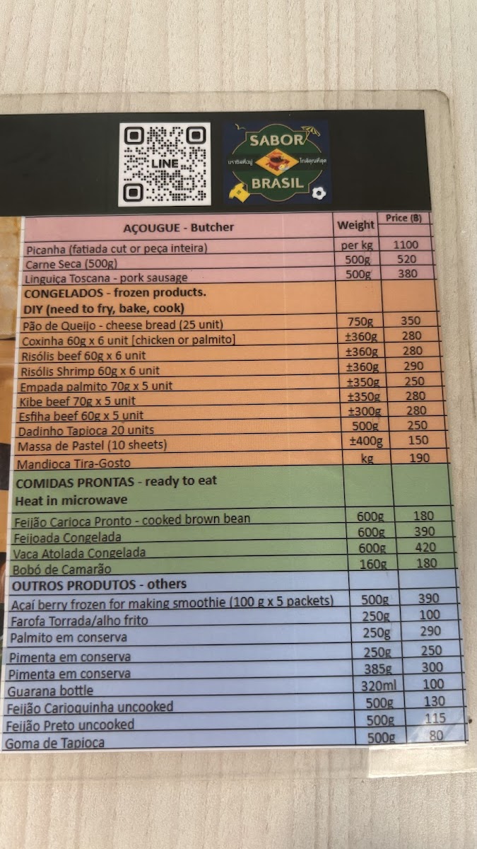 Menu Sabor Brasil Bar & Restaurant-7