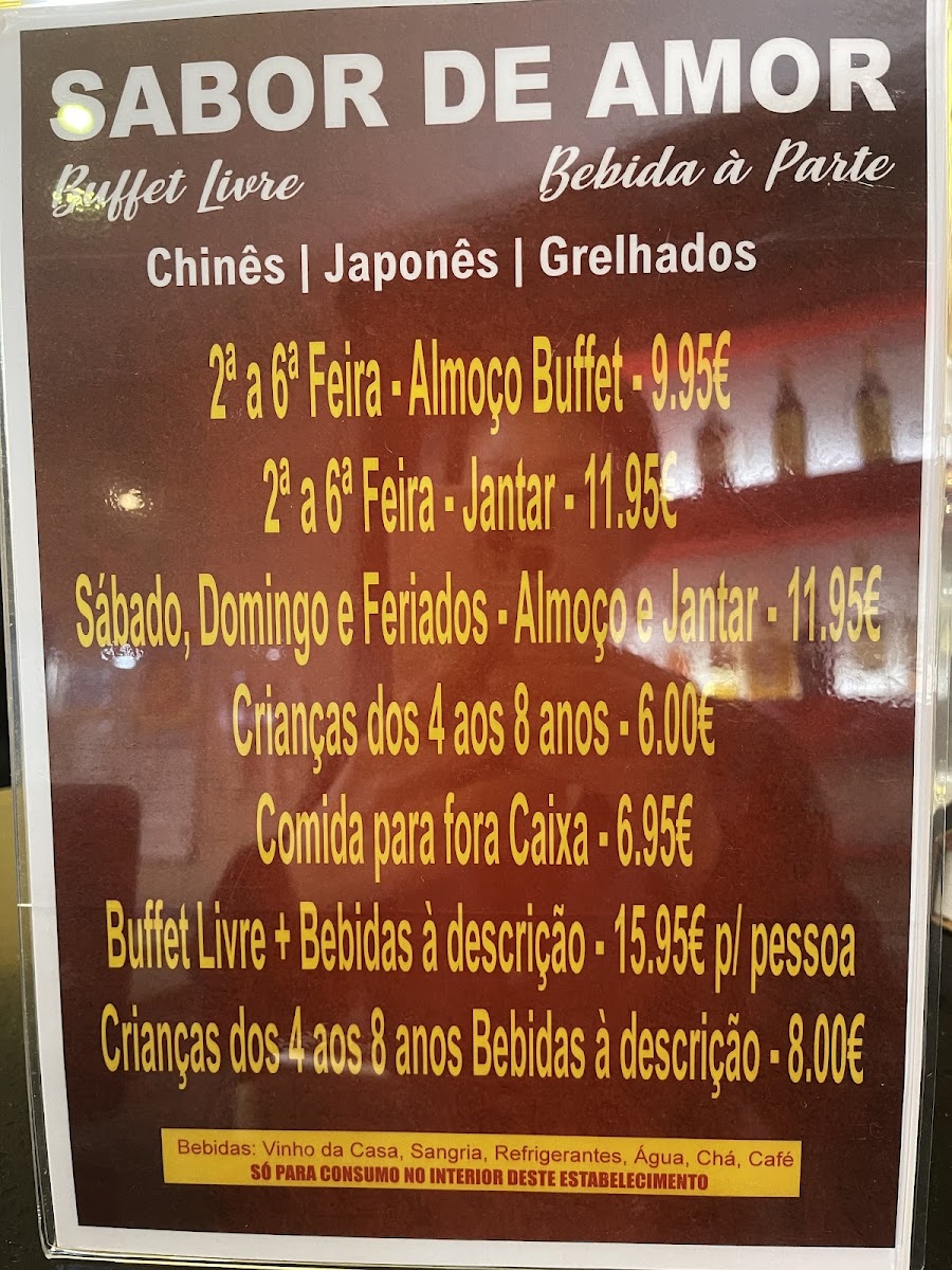 Menu Sabor De Amor-1
