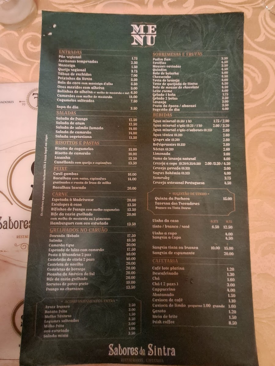 Menu Sabores De Sintra-5