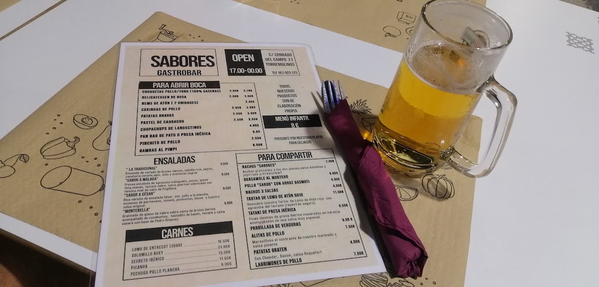 Menu Sabores Gastrobar-10