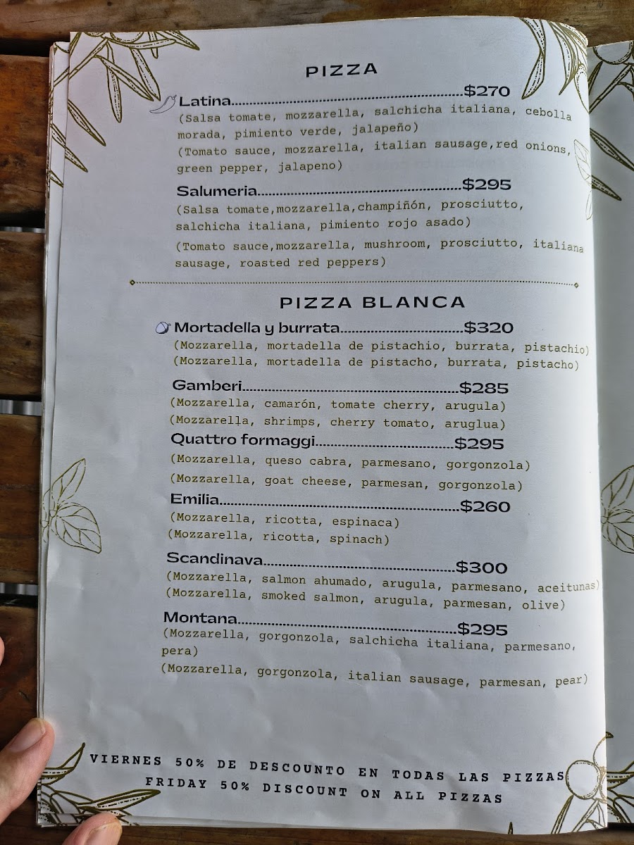 Menu Sabrina - Tradizioni Italiane-3