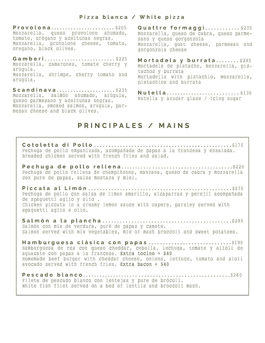 Menu Sabrina - Tradizioni Italiane-6