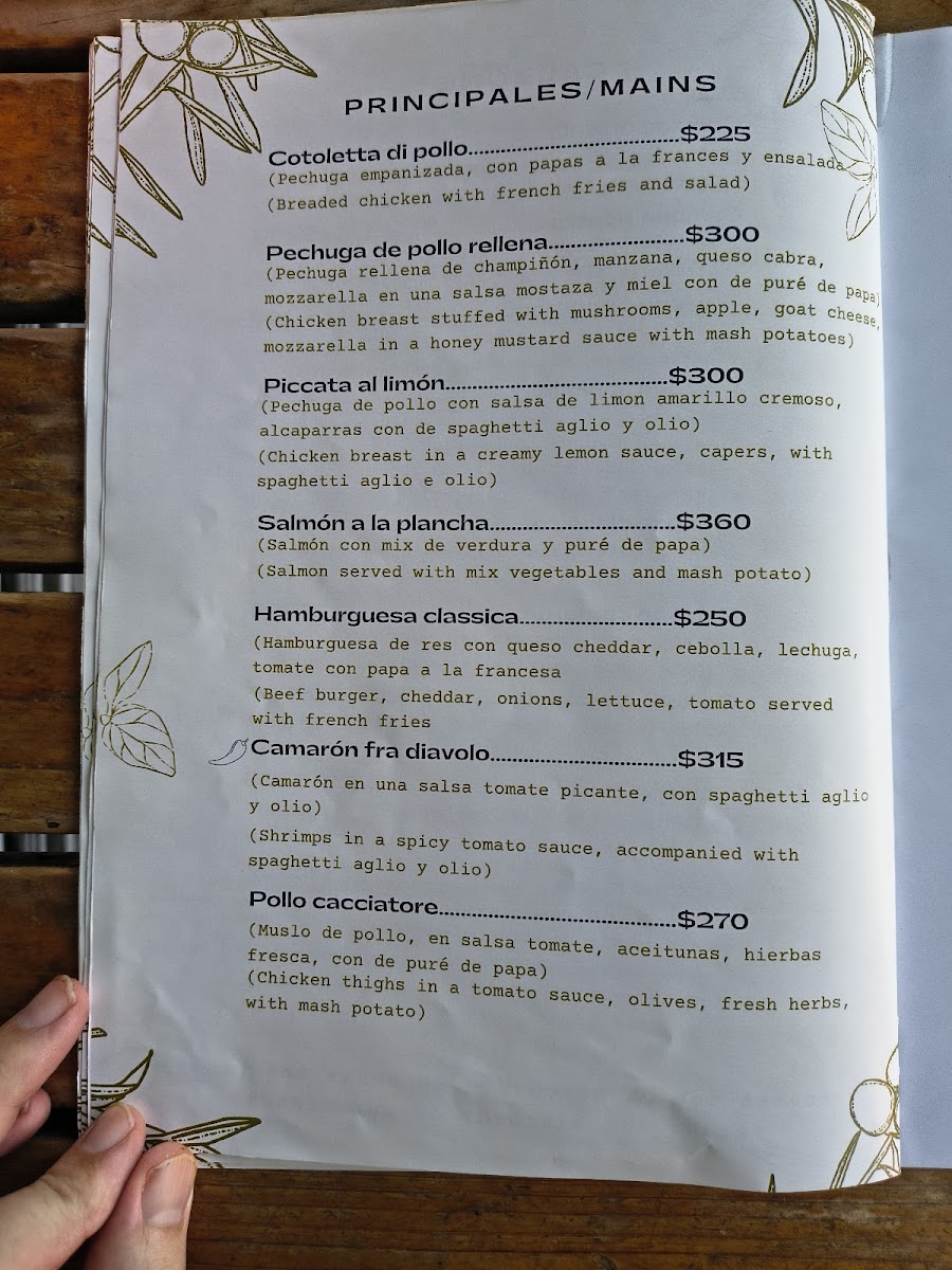 Menu Sabrina - Tradizioni Italiane-8