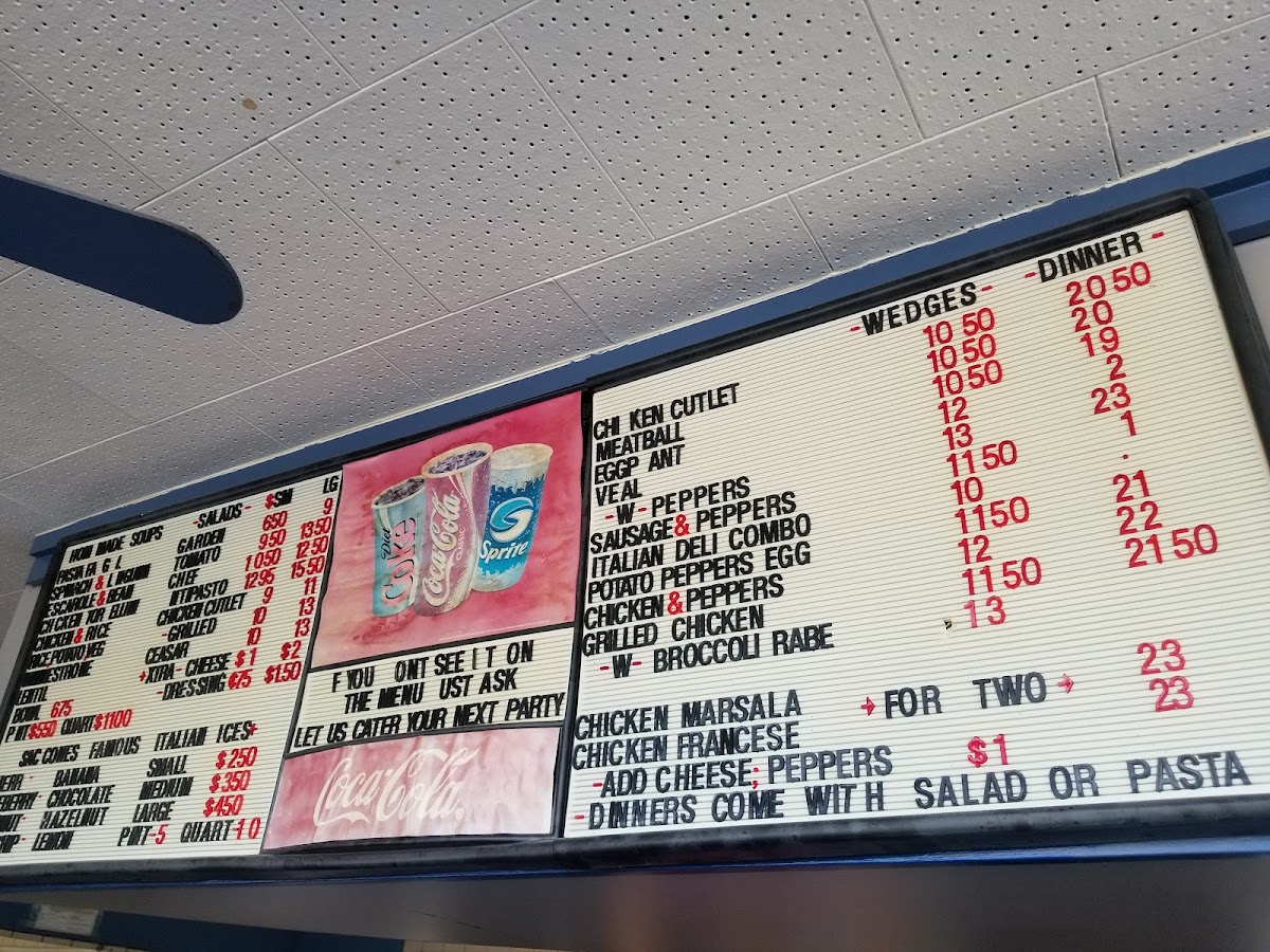 Menu Saccone's Pizzeria-1