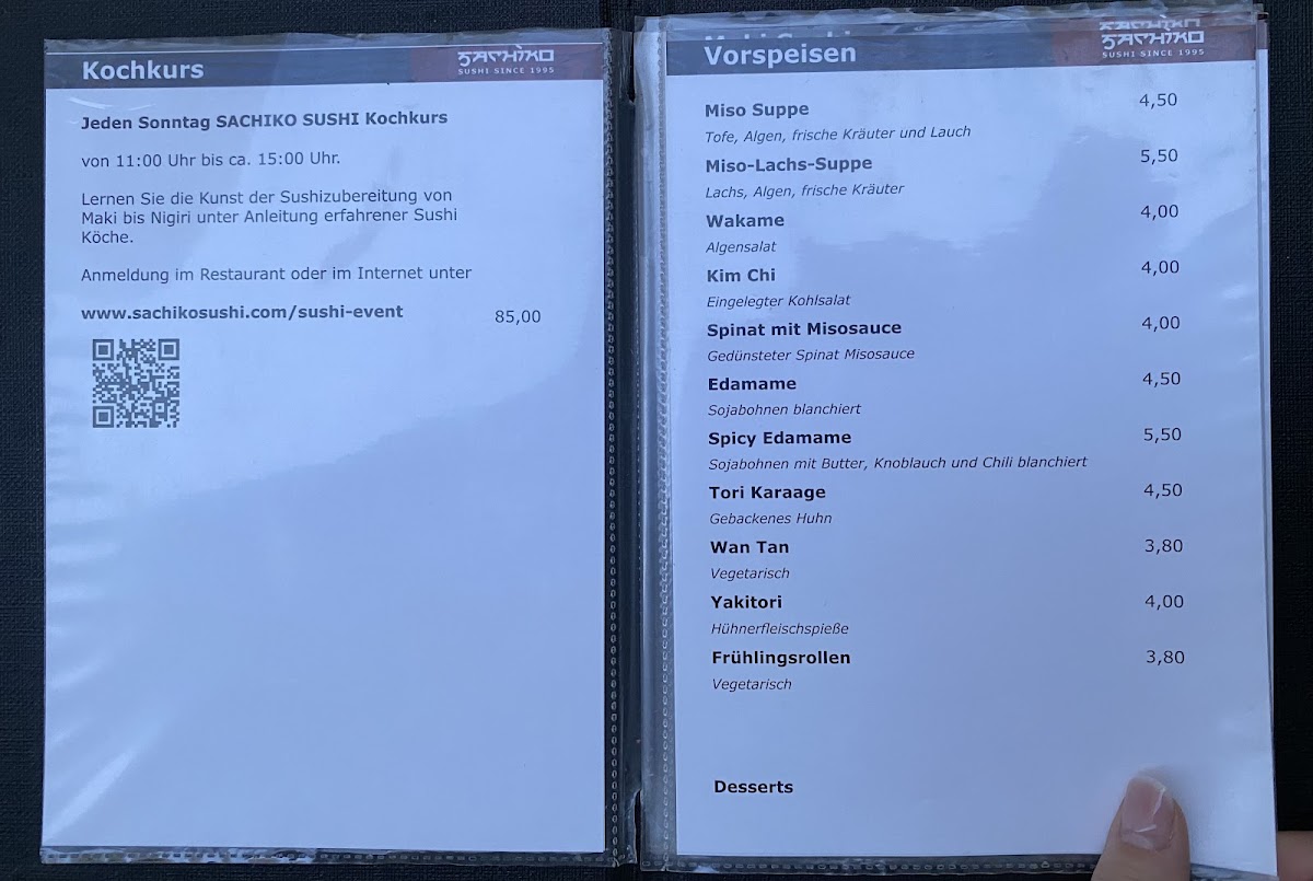Menu Sachiko Sushi-1