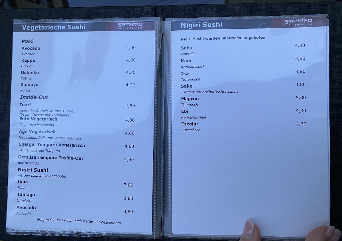 Menu Sachiko Sushi-2