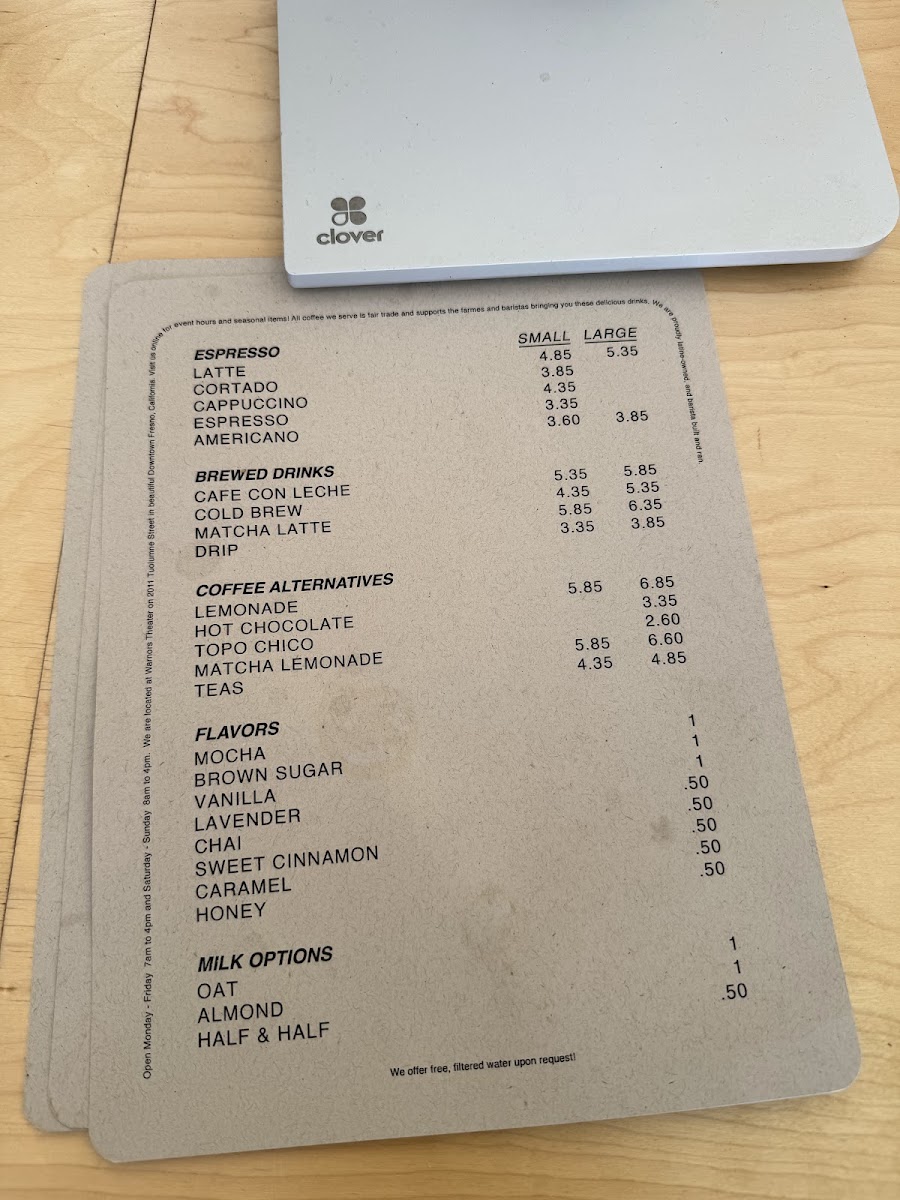 Menu Sacred Heart Coffee-2