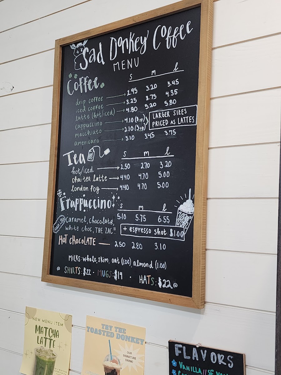 Menu Sad Donkey Coffee-7