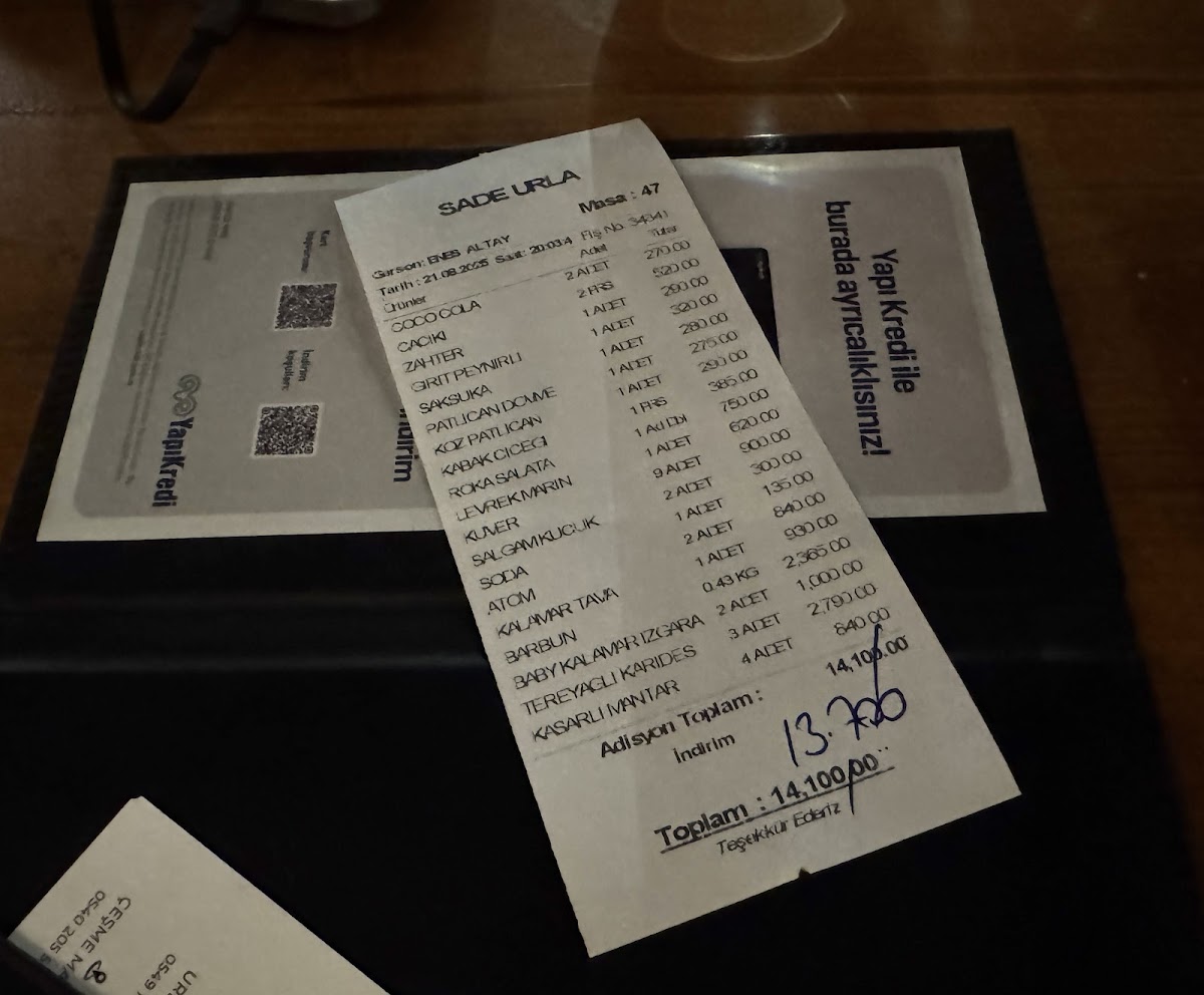 Menu Sade Urla-1