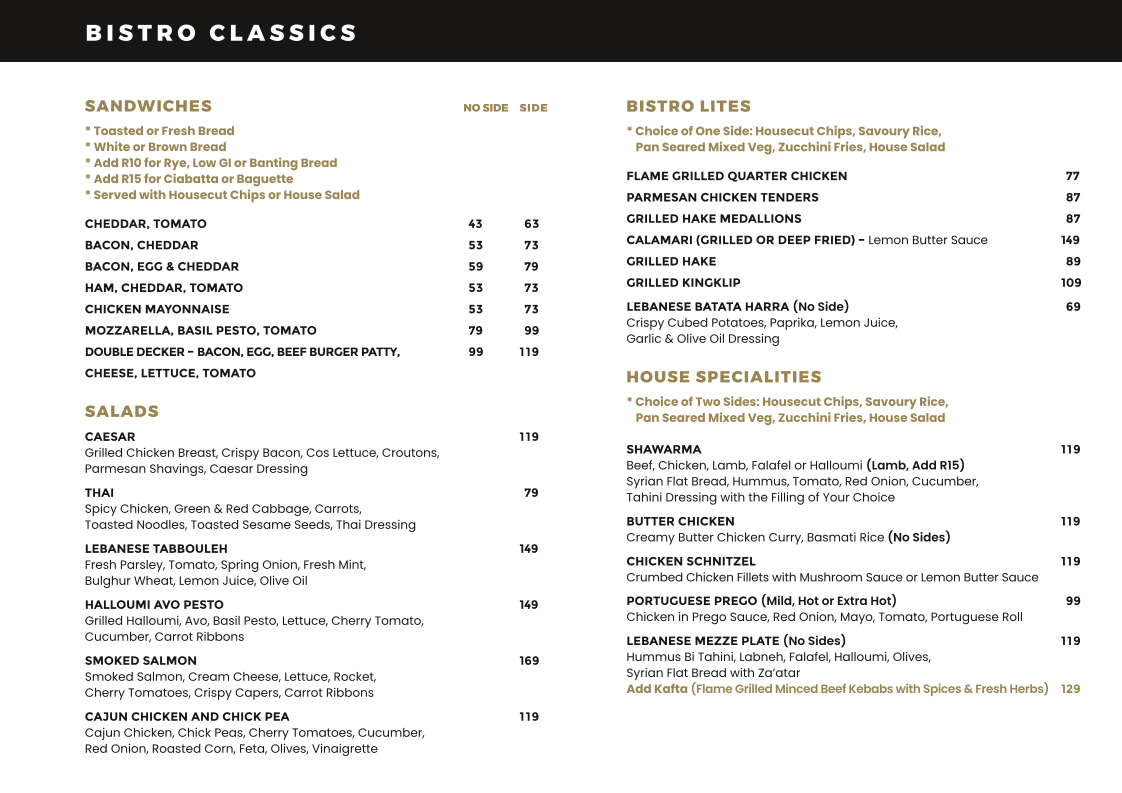 Menu Sadie's Bistro-2
