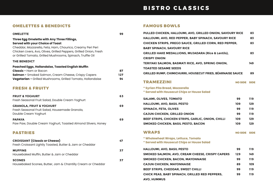 Menu Sadie's Bistro-5