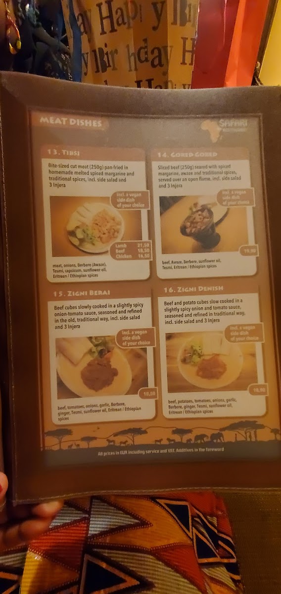 Menu Safari Restaurant-7