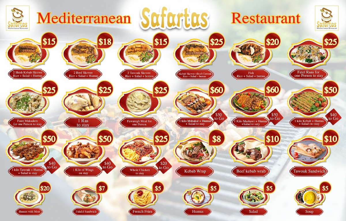 Menu Safartas Mediterranean Restaurant-1