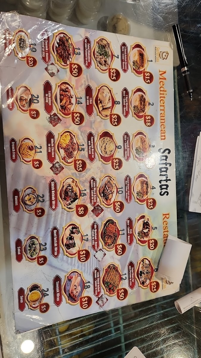 Menu Safartas Mediterranean Restaurant-5
