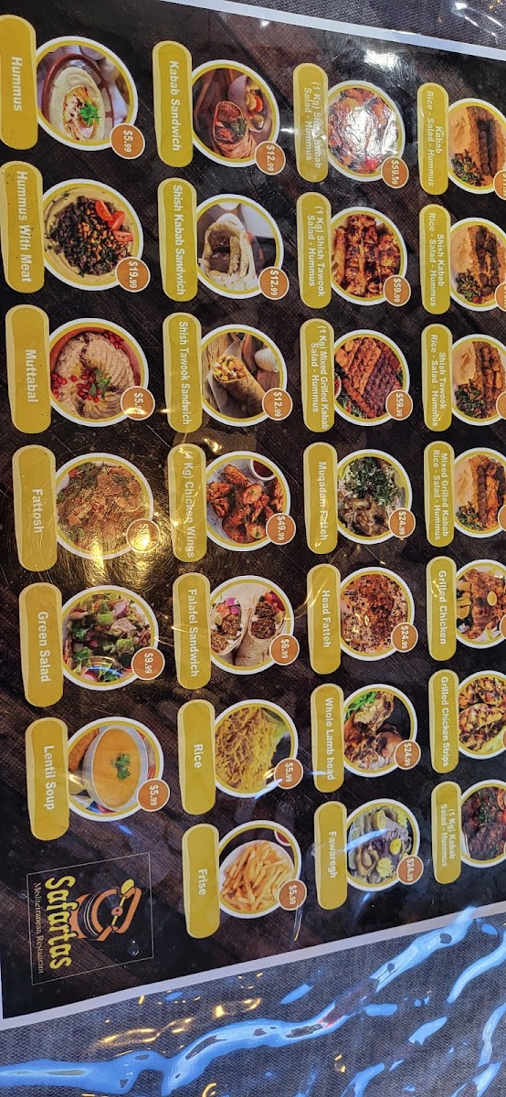Menu Safartas Mediterranean Restaurant-6