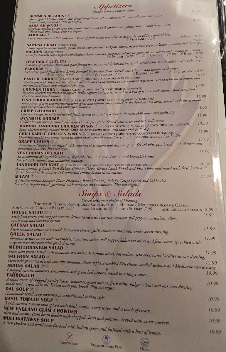 Menu Saffron Grill-1