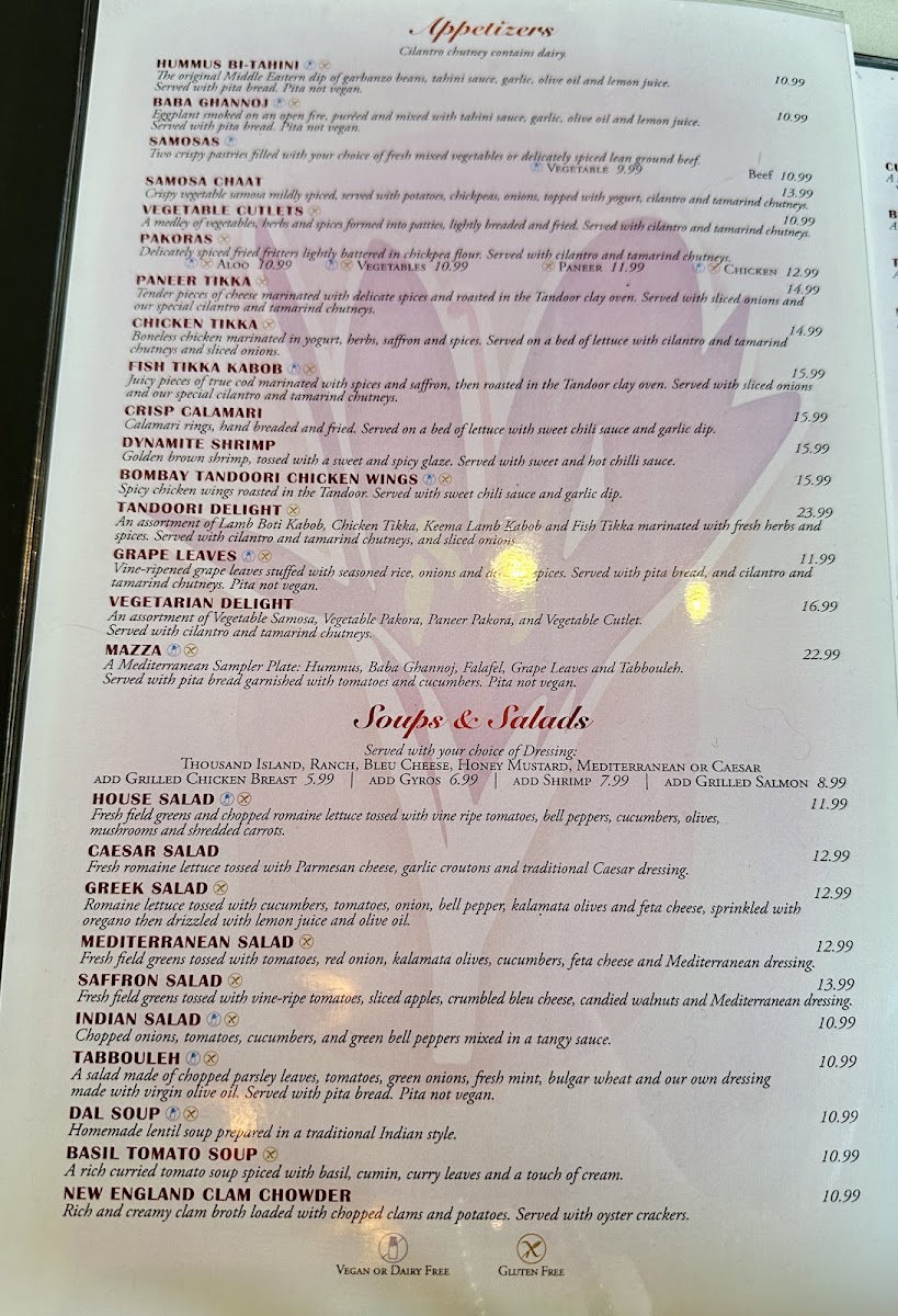 Menu Saffron Grill-10