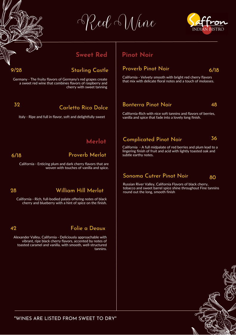 Menu Saffron-5