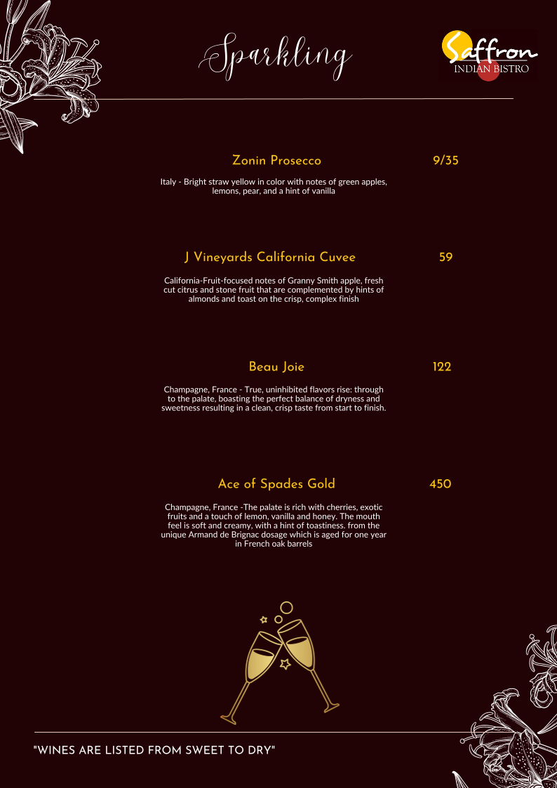 Menu Saffron-7