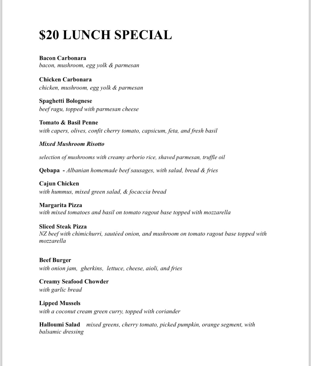 Menu Safran Restaurant Cafe-2