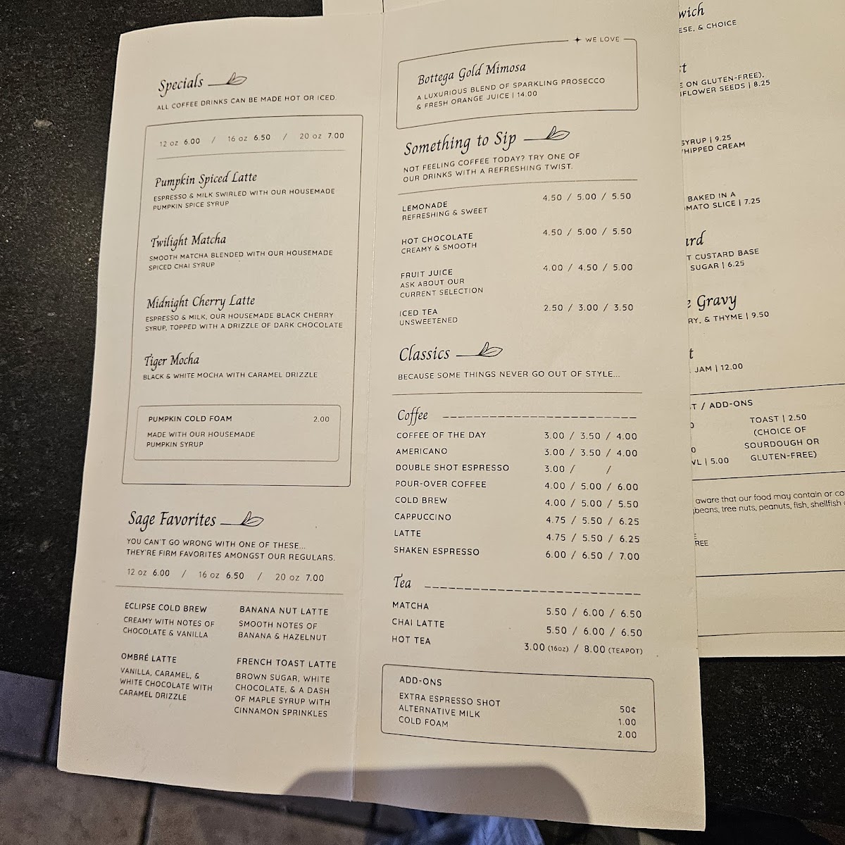 Menu Sage - Columbia, Mo-2