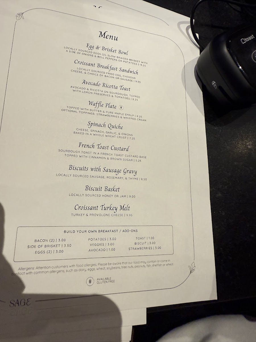 Menu Sage - Columbia, Mo-3