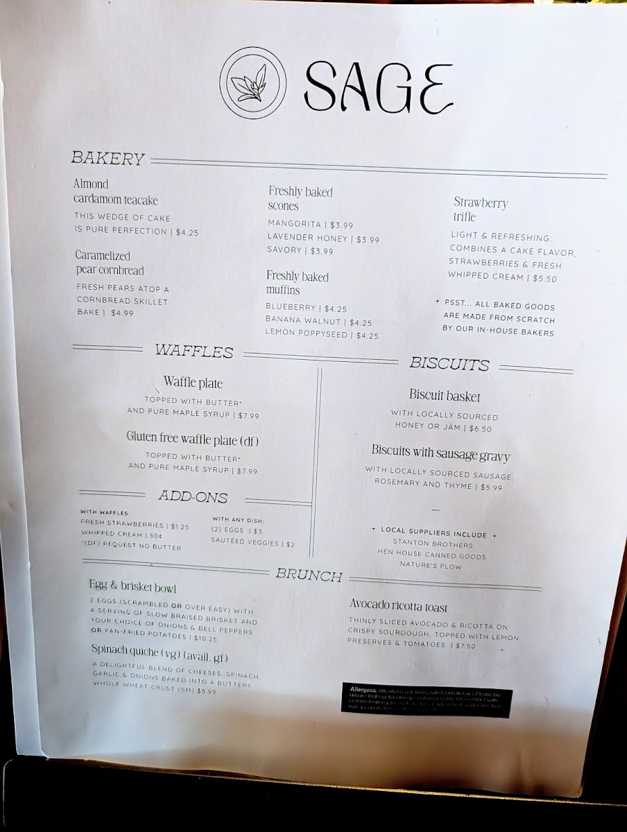 Menu Sage - Columbia, Mo-4