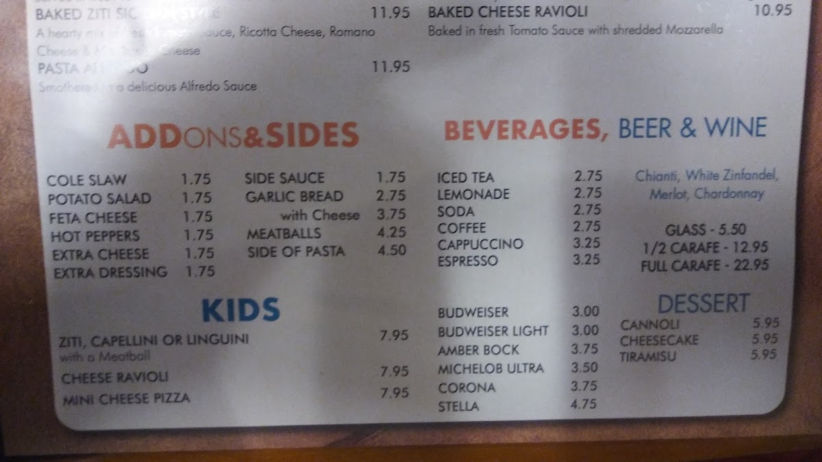 Menu Sages Bistro-6