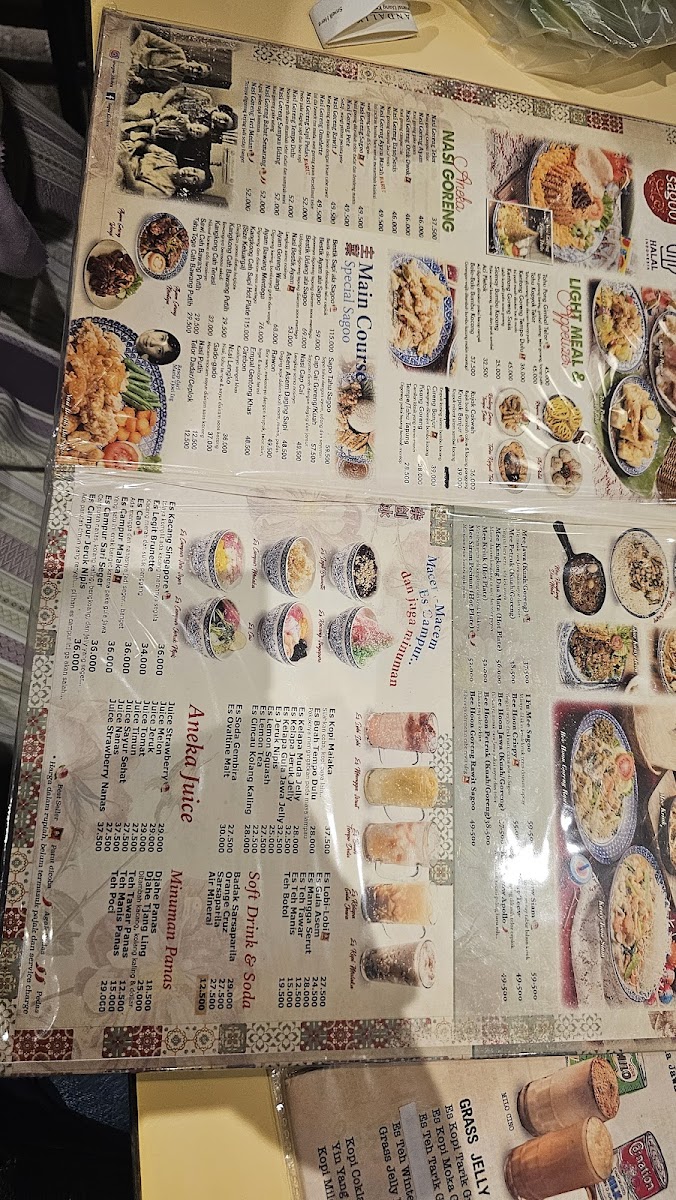 Menu Sagoo Kitchen • Pvj-5