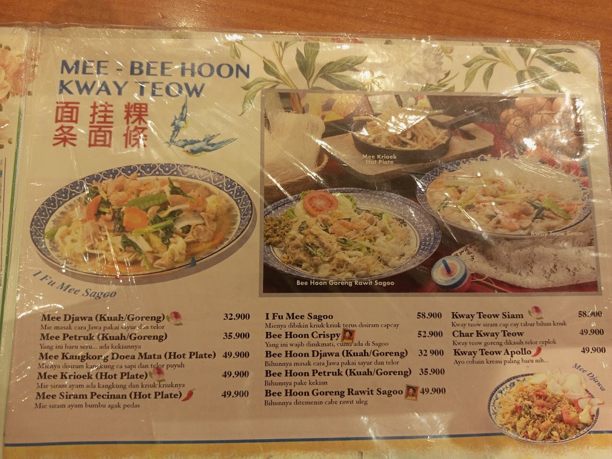 Menu Sagoo Kitchen • Pvj-7