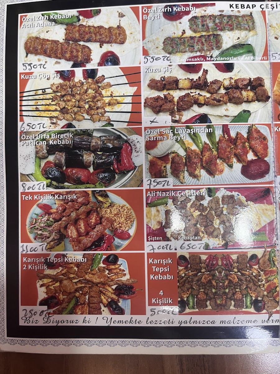 Menu Sahra Durum Restaurant-9