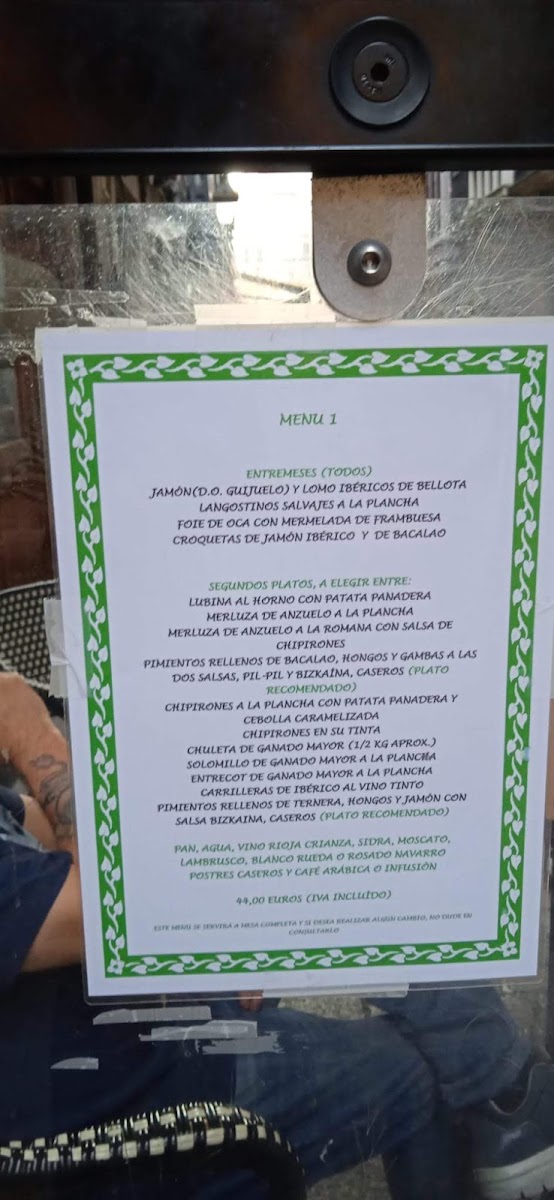 Menu Saibigain-7