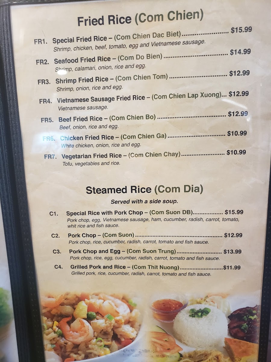 Menu Saigon Bistro-10