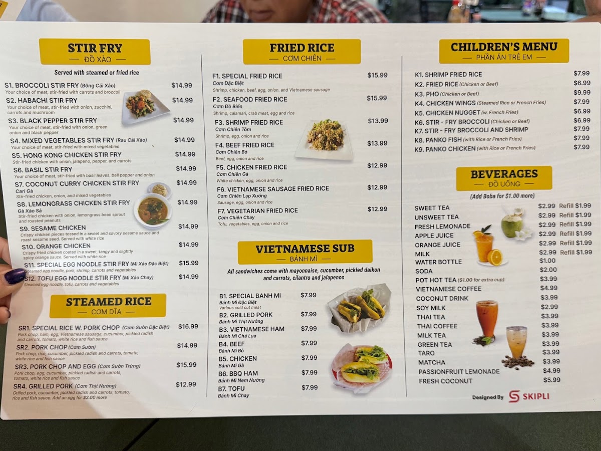 Menu Saigon Bistro-2