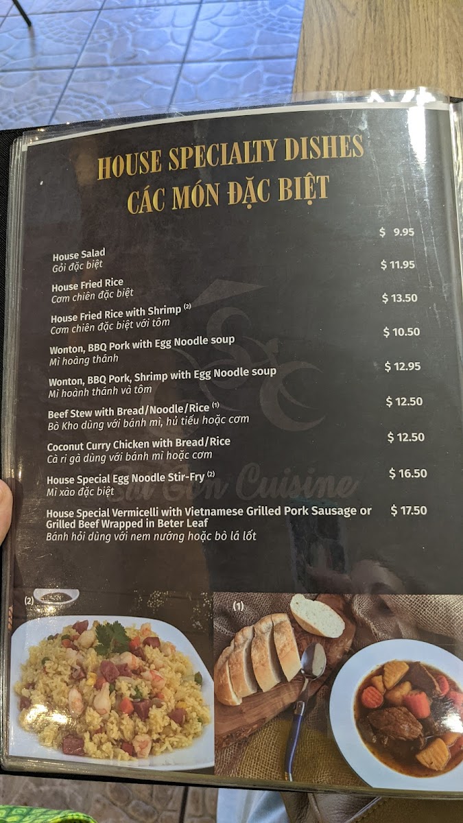 Menu Saigon Cuisine Pe-2