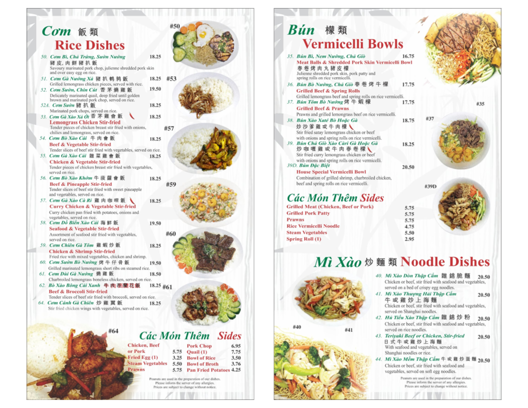 Menu Saigon Pearl-2