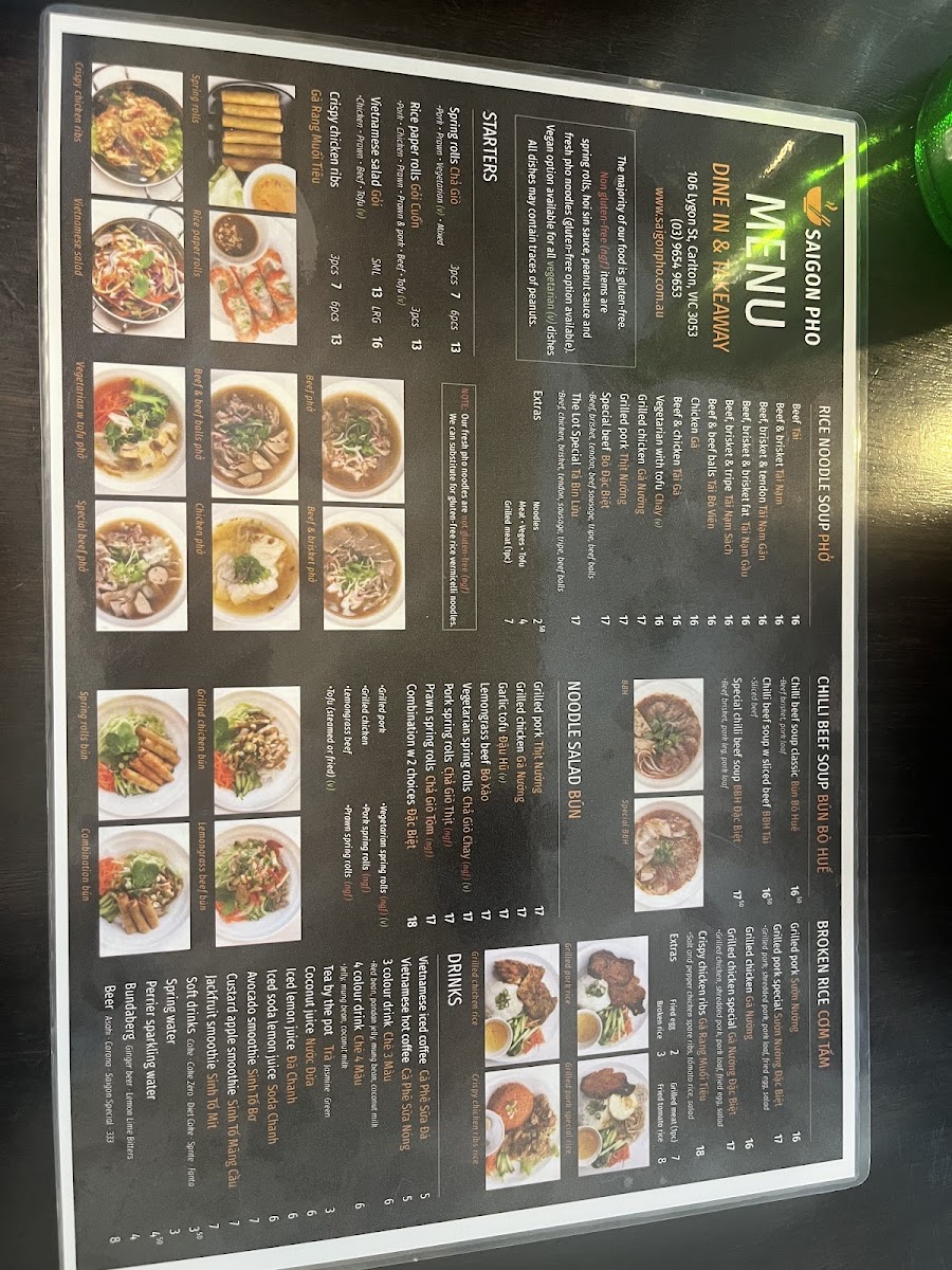 Menu Saigon Pho-3