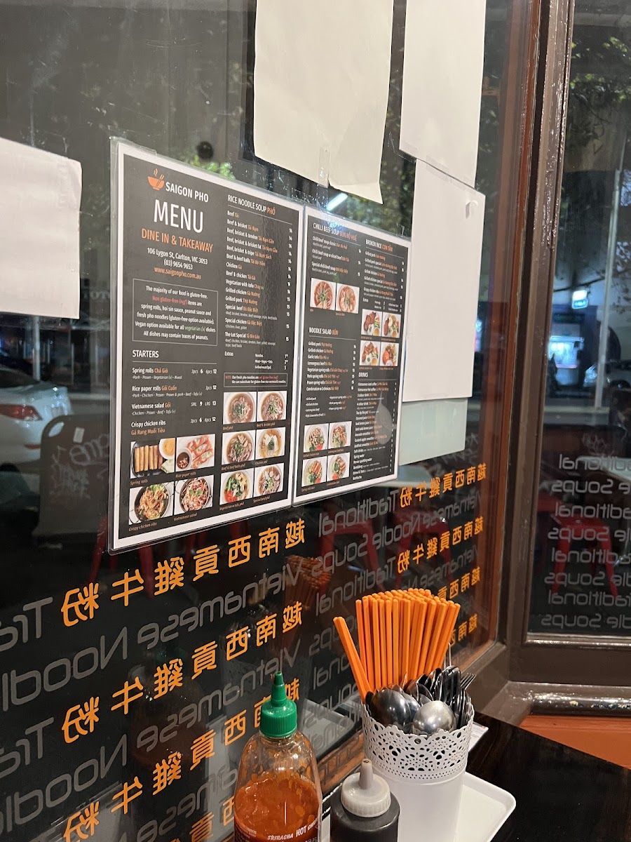Menu Saigon Pho-5